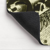 De kunst van *Voyage naar de maan* Mousepad Muismat (Hoek)