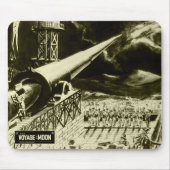 De kunst van *Voyage naar de maan* Mousepad Muismat (Voorkant)