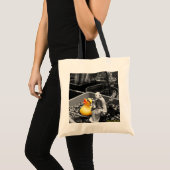 "De kunst van Zen" Rubber Duck Canvas tas (Voorkant (product))