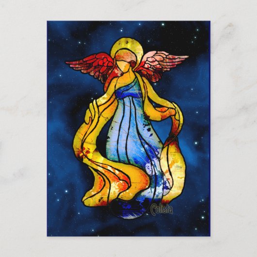 De kunst vonkt Briefkaart (Voorkant)