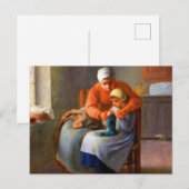 De kunstbreidles van Jean-François Millet Briefkaart (Voorkant / Achterkant)