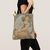 De Kunsten 3 van Alphonse Mucha Tote Bag (Dichtbij)