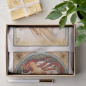De kunsten dansen van Alphonse Mucha Tissuepapier (Geschenk)