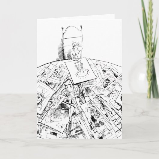 De kunstenaar als Koord van het Jonge Man Kaart (Voorkant)