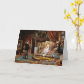 De kunstenaar en zijn model | Carl Schweninger, Jr Kaart (Gele Bloem)