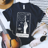 De kunstenaar Tarot aangepaste tekst T-shirt