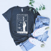De kunstenaar Tarot aangepaste tekst T-shirt