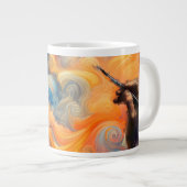 De kunstenaar van de hemel grote koffiekop (Voorkant rechts)