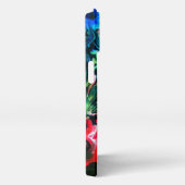 De kunstenaar van het telefoongeval Ontworpen "Let iPhone Hoesje (Rechterkant)