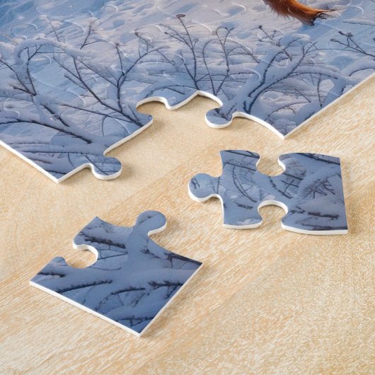 De kunstenaarspuzzel legpuzzel (Zijkant)