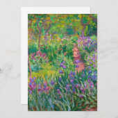 De Kunstenaarstuin in Giverny door Claude Monet Bedankkaart (Voorkant / Achterkant)