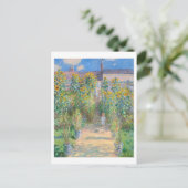 De Kunstenaarstuin van Claude Monet Painting Briefkaart (Staand voorkant)