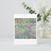 De Kunstenaarstuin van Claude Monet Painting Briefkaart (Staand voorkant)