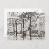 De Kunstgalerie Manchester van de stad. 2007 Briefkaart (Voorkant / Achterkant)