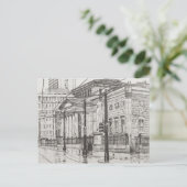 De Kunstgalerie Manchester van de stad. 2007 Briefkaart (Staand voorkant)