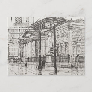 De Kunstgalerie Manchester van de stad. 2007 Briefkaart