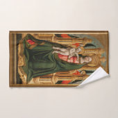 De kunsthanddoek "Maagd en Kind" Handdoek (Handdoek)