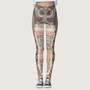 De kunstleggings van het Poster van de Leggings