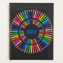 De kunstleraar, kleurpotloden