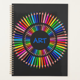 De kunstleraar, kleurpotloden planner