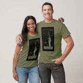 De kunstleraar Tarot aangepaste tekst T-shirt (Unisex)