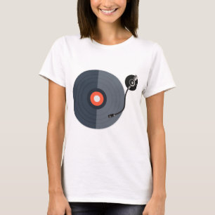 de kunstmode van het muziekverslag t-shirt