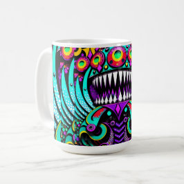 De kunstoorlogen voeden - Ken Gage Art Koffiemok