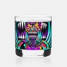 De kunstoorlogen voeden - Ken Gage Art Whisky Glas