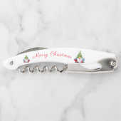 De Kurkentrekker van Christmas Gnome Waiter (Achterkant)