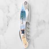 De Kurkentrekker van uw fotoober met aangepaste te (Achterkant)