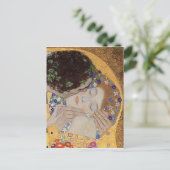 De kus, 1907-08 briefkaart (Staand voorkant)