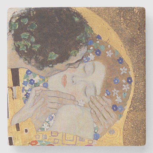 De kus, 1907-08 stenen onderzetter (Voorkant)