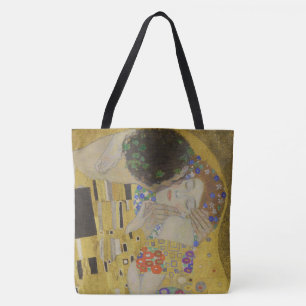 De Kus, Art Nouveau Olie Schilderij, Gustav Klimt Tote Bag