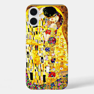 De Kus, beroemd schilderij van Gustav Klimt iPhone 16 Plus Hoesje