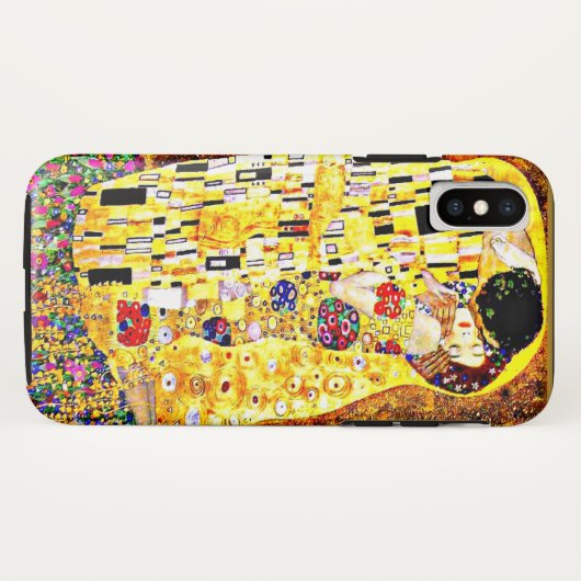 De Kus, beroemd schilderij van Gustav Klimt Case-Mate iPhone Case (Achterkant (horizontaal))