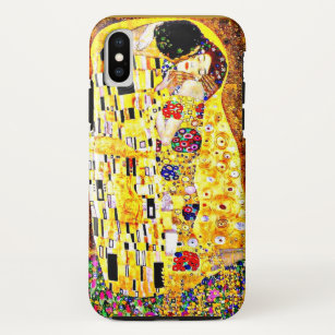 De Kus, beroemd schilderij van Gustav Klimt Case-Mate iPhone Case