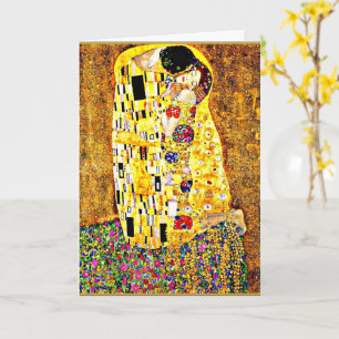 De Kus, beroemd schilderij van Gustav Klimt Kaart