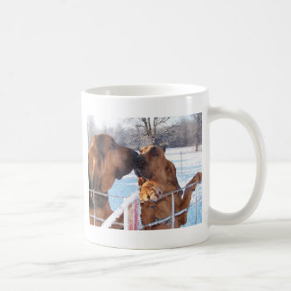 De kus - bloedhond koffiemok
