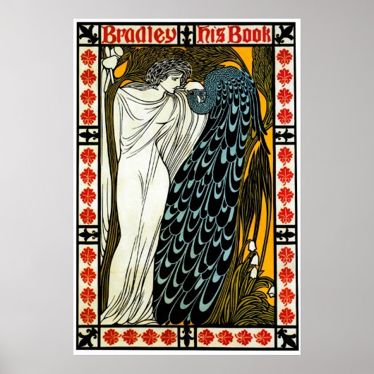 De kus / Bradley Zijne Boek 1896 ~  Poster (Voorkant)