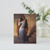 De kus briefkaart (Staand voorkant)