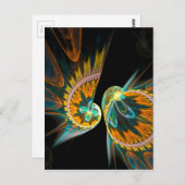 De kus briefkaart (Voorkant / Achterkant)