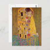 De kus briefkaart (Voorkant / Achterkant)