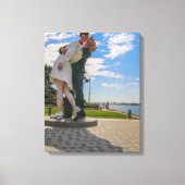De kus! canvas afdruk (Voorkant)