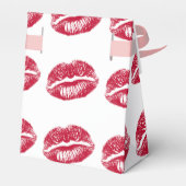 De kus, de rode lips bedankdoosjes (Achterkant)
