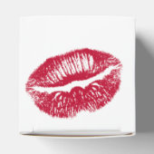 De kus, de rode lips bedankdoosjes (Bovenkant)