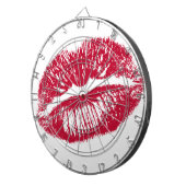 De kus, de rode lips dartbord (Voorkant Rechts)