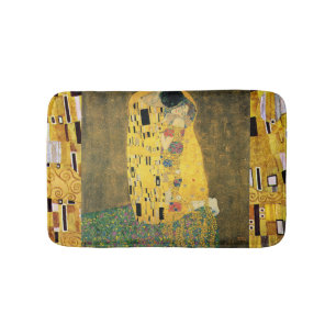 De Kus (Der Kuss) door Gustav Klimt, Vintage Kunst Badmat
