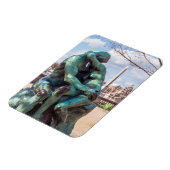 De Kus door Auguste Rodin bij de Tuileries, Parijs Magneet (Linkerzijde)