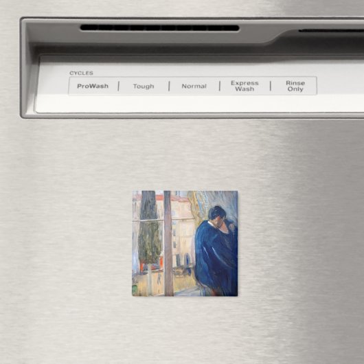 De Kus (door Edvard Munch) Magneet (Insitu (Vaatwasser))