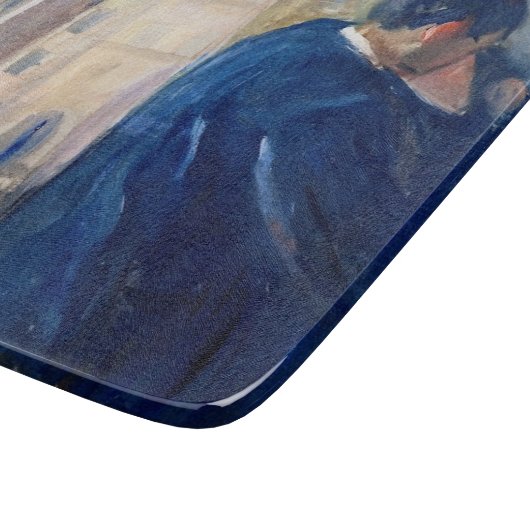 De Kus (door Edvard Munch) Snijplank (Hoek)